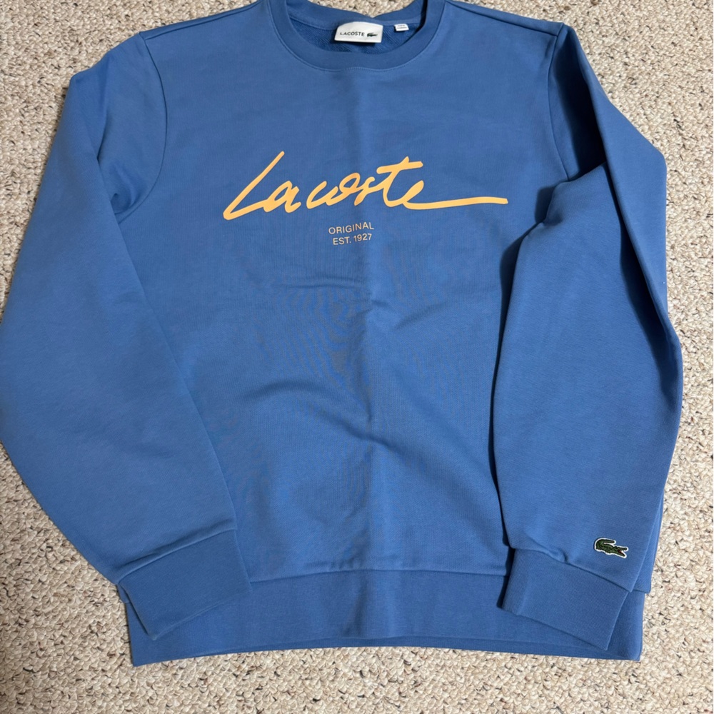 Lacoste Blue Sweatshirt